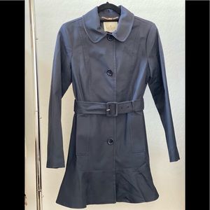 Never Worn- Dark Blue Kate Spade Trench Coat